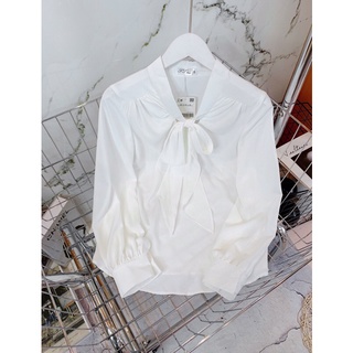 Áo sơmi cổ nơ hàn quốc-lady.clothing