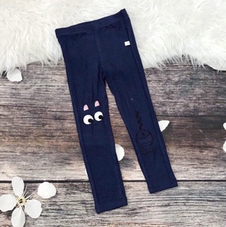 Legging thun gân cho bé gái