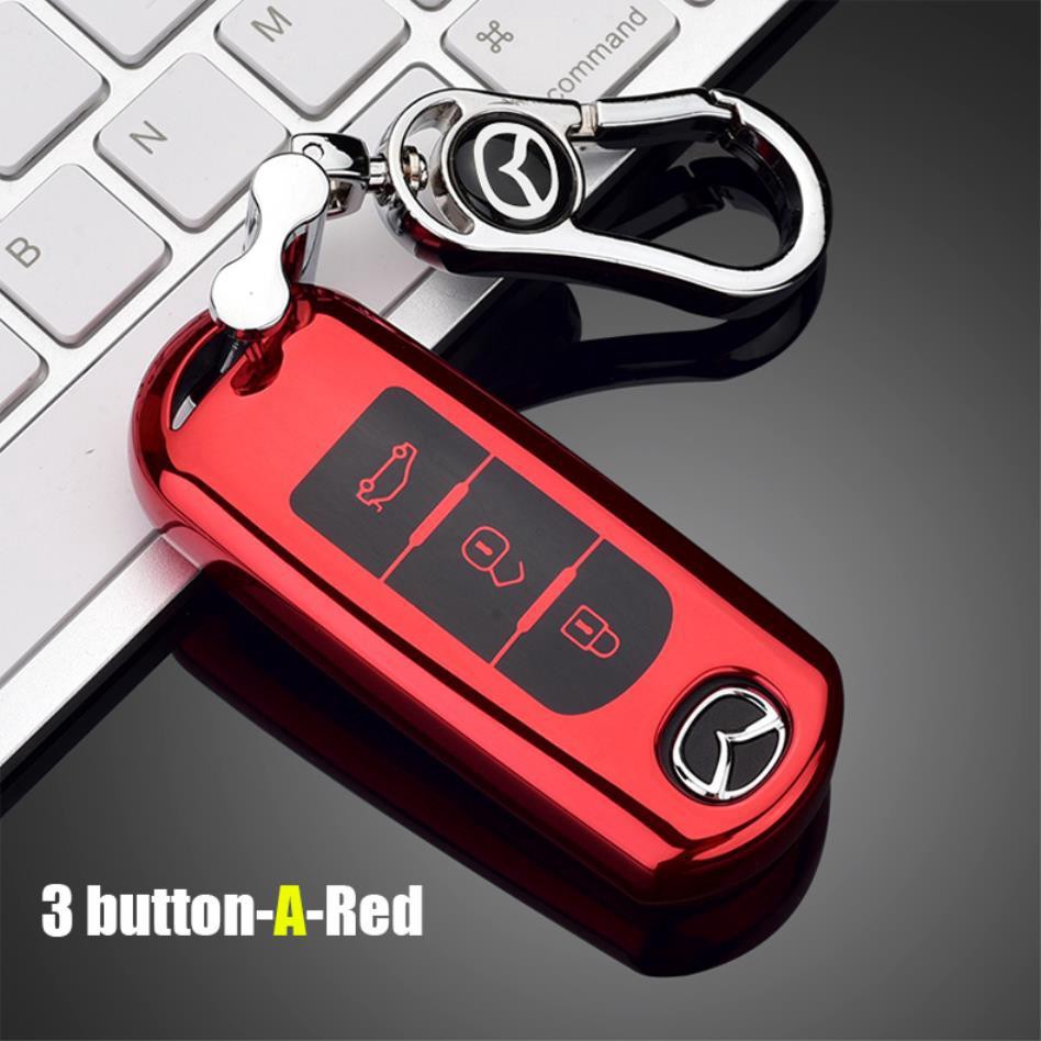 Vỏ Đựng Bằng Nhựa TPU Cho Chìa Khóa Xe Hơi Mazda 2 3 5 6 2017 Cx-4 Cx-5 Cx-7 Cx-9 Cx-3 Cx 5 3