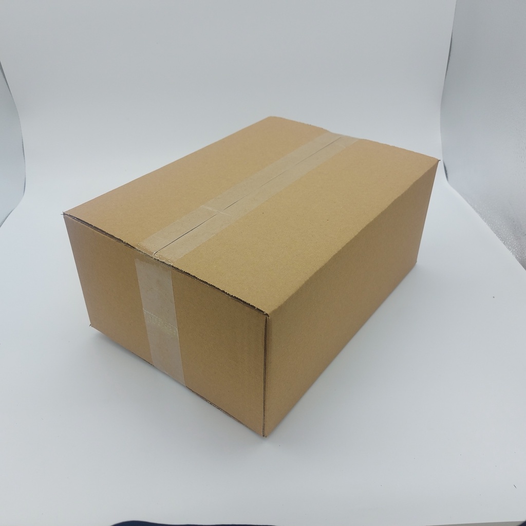 Combo 10 hộp carton đóng hàng 35x25x15 thùng carton lớn đóng giày dép, phụ kiện giá rẻ - Hộp Carton HT