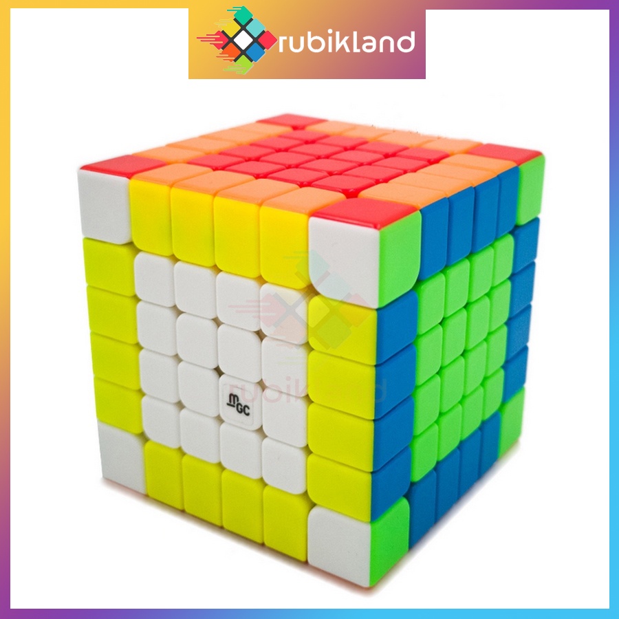 Rubik 5x5 YJ MGC 5x5 Có Nam Châm Stickerless Rubic Không Viền 5 Tầng Đồ Chơi Trí Tuệ Trẻ Em