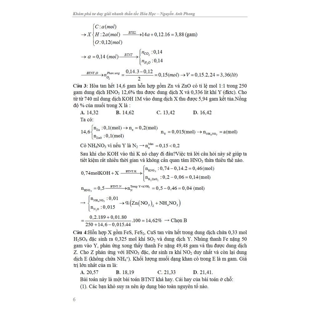 Sách - Khám Phá Tư Duy Giải Nhanh Thần Tốc Bộ Đề Luyện Thi Quốc Gia Hoá Học