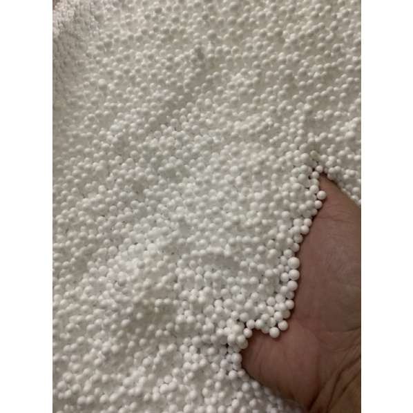 Hạt xốp trắng trang trí hộp quà, làm tuyết, hoặc cho vào gối lười | BigBuy360 - bigbuy360.vn