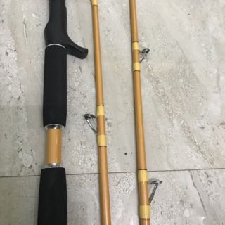 Cần câu lure máy ngang SEAFORK cao cấp 2 ngọn