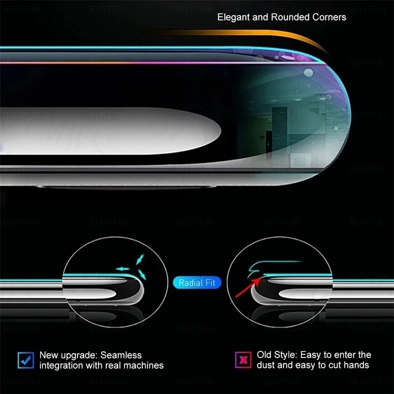 Kính Cường Lực Cong Bảo Vệ Màn Hình Điện Thoại Samsung S23 S22 Ultra Samsung Galaxy S20 Plus Ultra