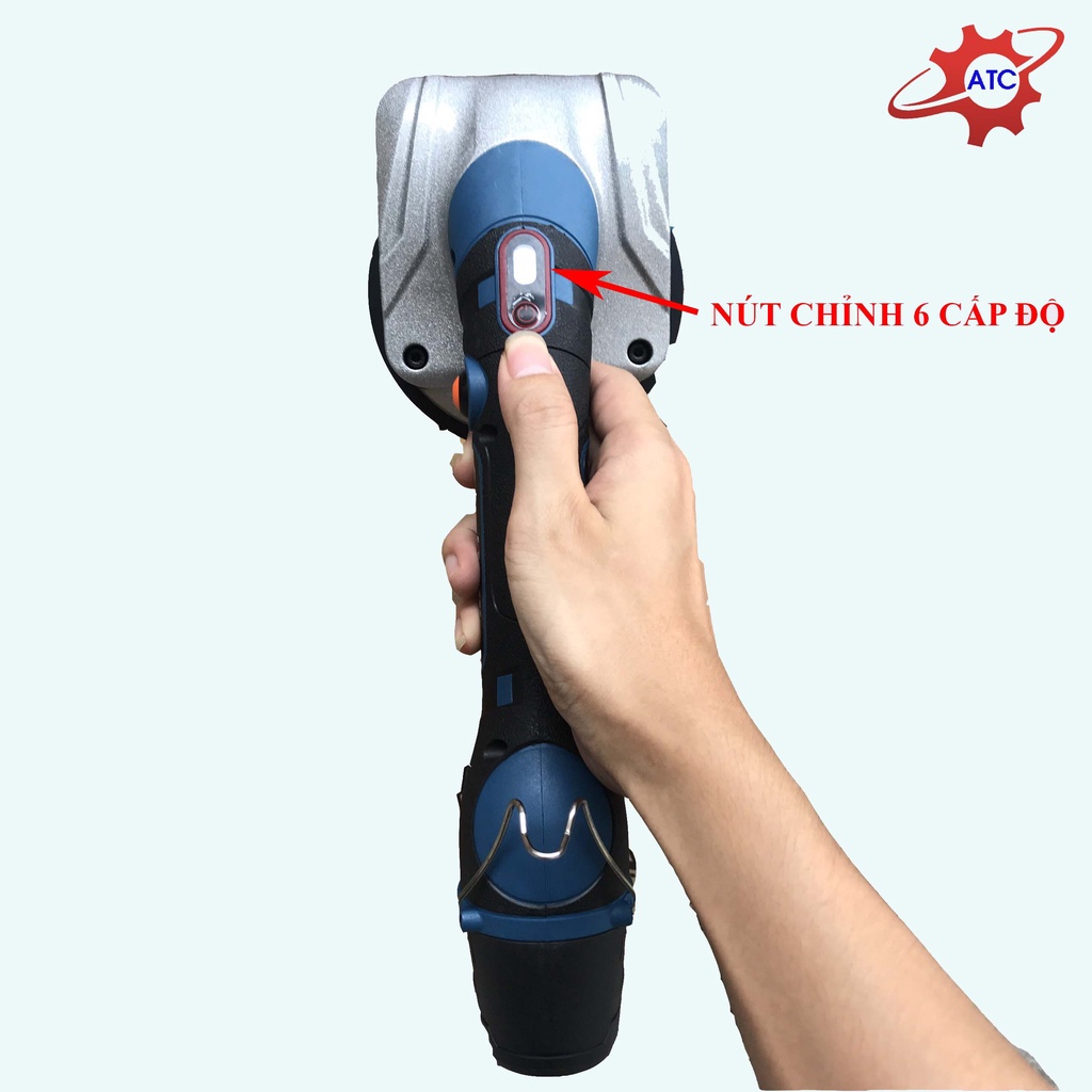 Máy Rung ốp lát gạch 2 chức năng Hàng Caowang - đầm rung+hít gạch tiện lợi