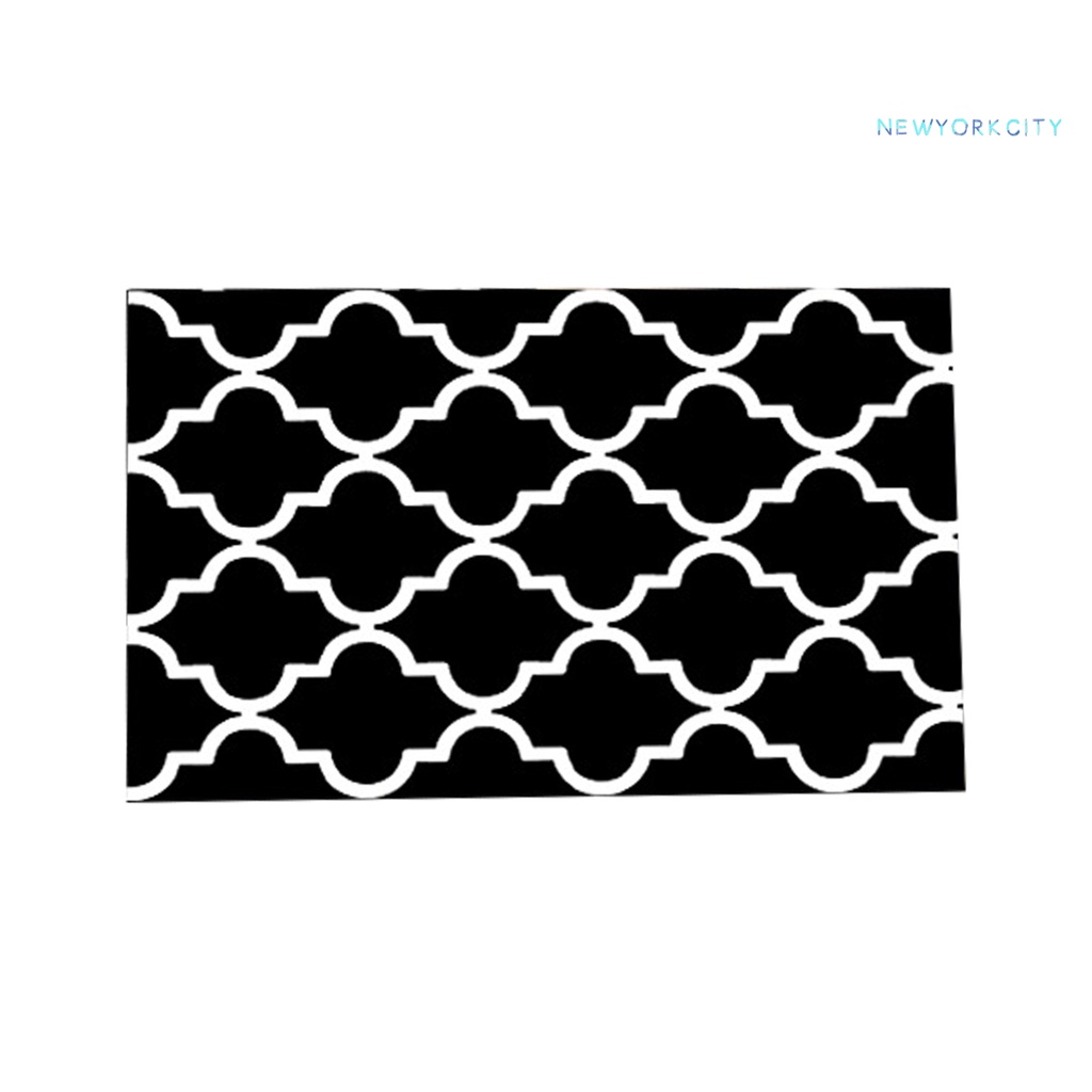 Thảm Polyester Họa Tiết Hình Học Trang Trí Nhà Cửa