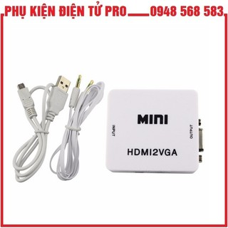 Bộ Chuyển Đổi Tín Hiệu Hdmi Sang Vga Mini