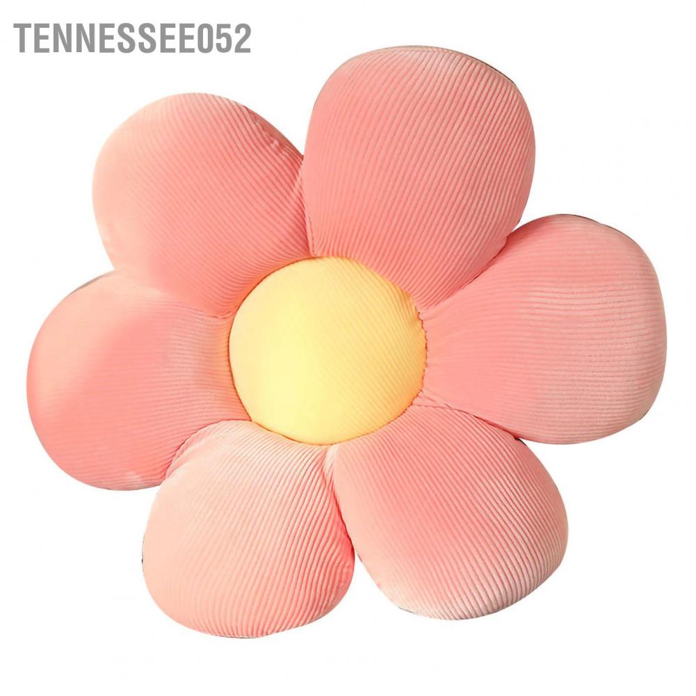 Đệm tựa lưng hình bông hoa 23.6in/ đệm lót ghế ngồi dễ thương căng mềm cho phòng ngủ/ văn phòng/ phòng trẻ em