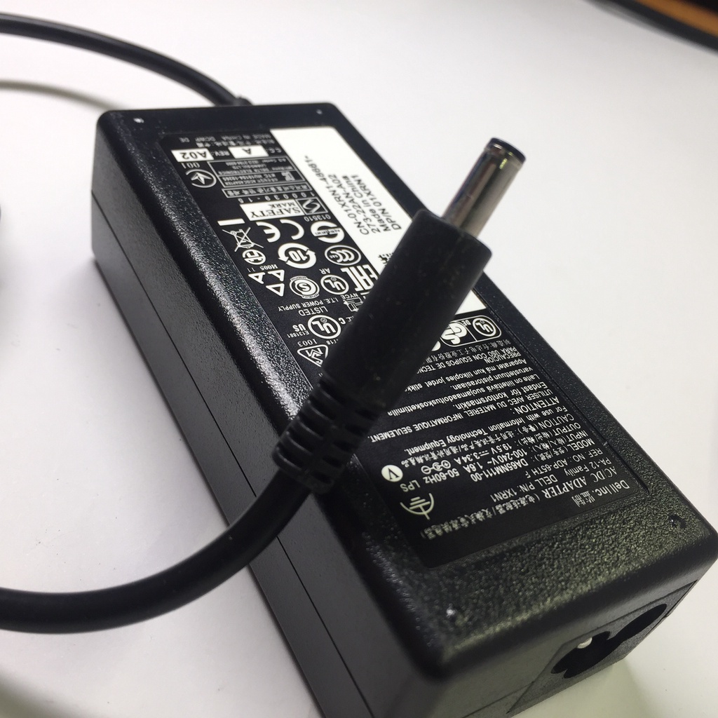 SẠC LAPTOP DELL CHÂN KIM TO, CHÂN KIM NHỎ DÙNG CHO LAPTOP DELL VOSTRO, DELL LATITUDE, DELL INSPIRON