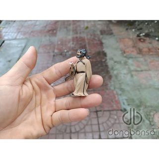 Tượng gốm siêu mini Chung Quỳ hàng gốm thủ công cao cấp