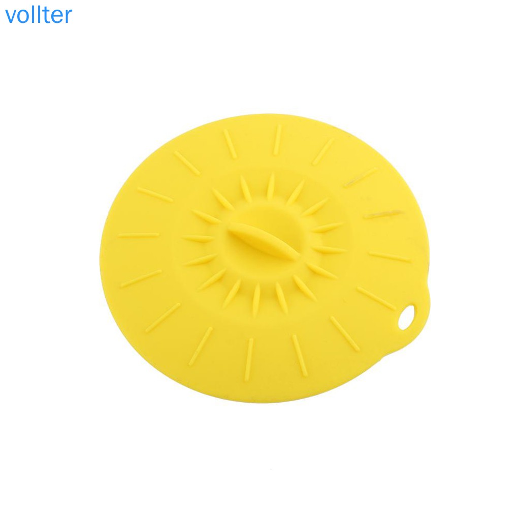 Bộ 5 nắp nồi dạng giác hút bằng silicone niêm phong bảo quản thức ăn