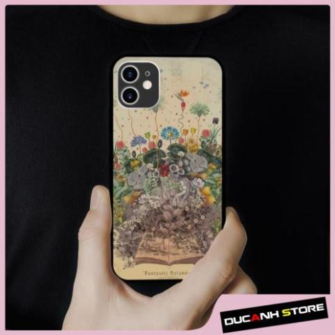 Ốp lưng iphone SAMSUNG hình fantastic botanical collage art kinetic art  cho các dòng iPhone PAP20210948