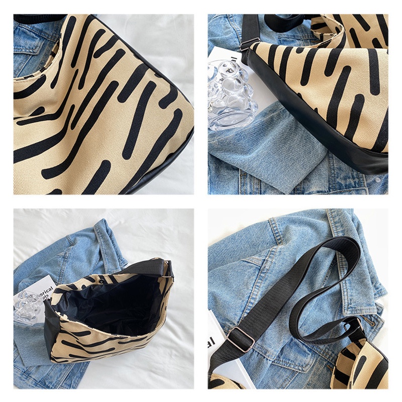 Túi Đeo Chéo canvas Cỡ Lớn NB00163