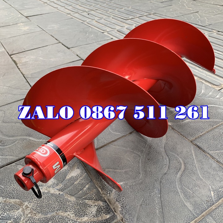 HOT! Mũi khoan đất đôi Oshima 300 mm, Mũi khoan lỗ trồng cây Giá cực Chất