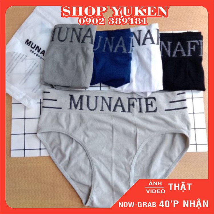 ♥️ SHOP UY TÍN ♥️ Quần Lót Nam. Quần Sịp Nam Nhật Munafie Hàng Siêu Thị Cao Cấp