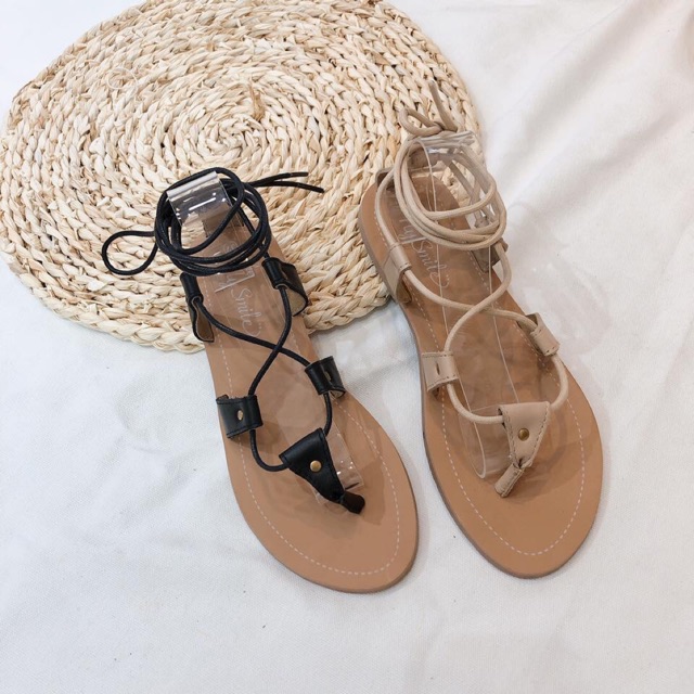 SANDALS HÈ GIÀY CỘT KẸP NGÓN - ROZEN - THENYSMILE