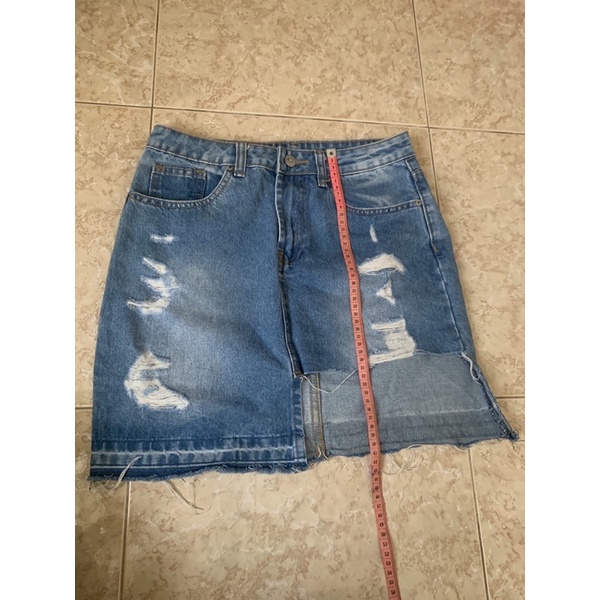 CHÂN VÁY JEAN CÁCH ĐIỆU