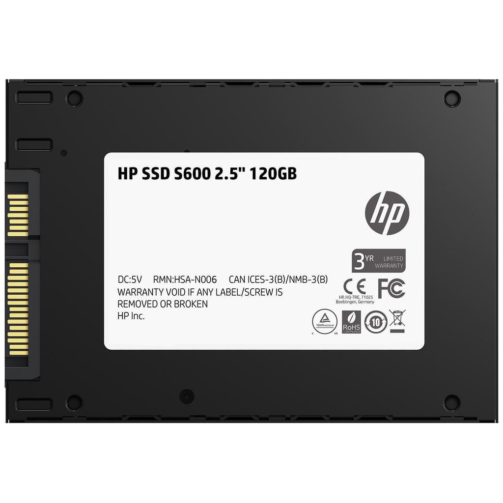 Ổ cứng SSD 2.5 inch SATA HP S600 120GB-bảo hành 3 năm