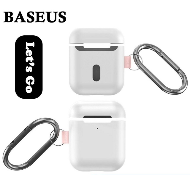 Ốp Airpods 1/2 -Ốp chống sốc airpods 1/2- Chuẩn hãng BASEUS