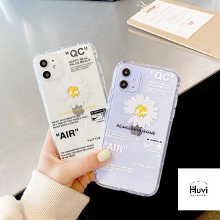 Ốp iphone Hoa Cúc Xinh Xắn Cho Iphone 11 Pro max / 11/ Xs max xr xs x 8plus 7plus 8 7 6plus silicon chống sốc trong suốt