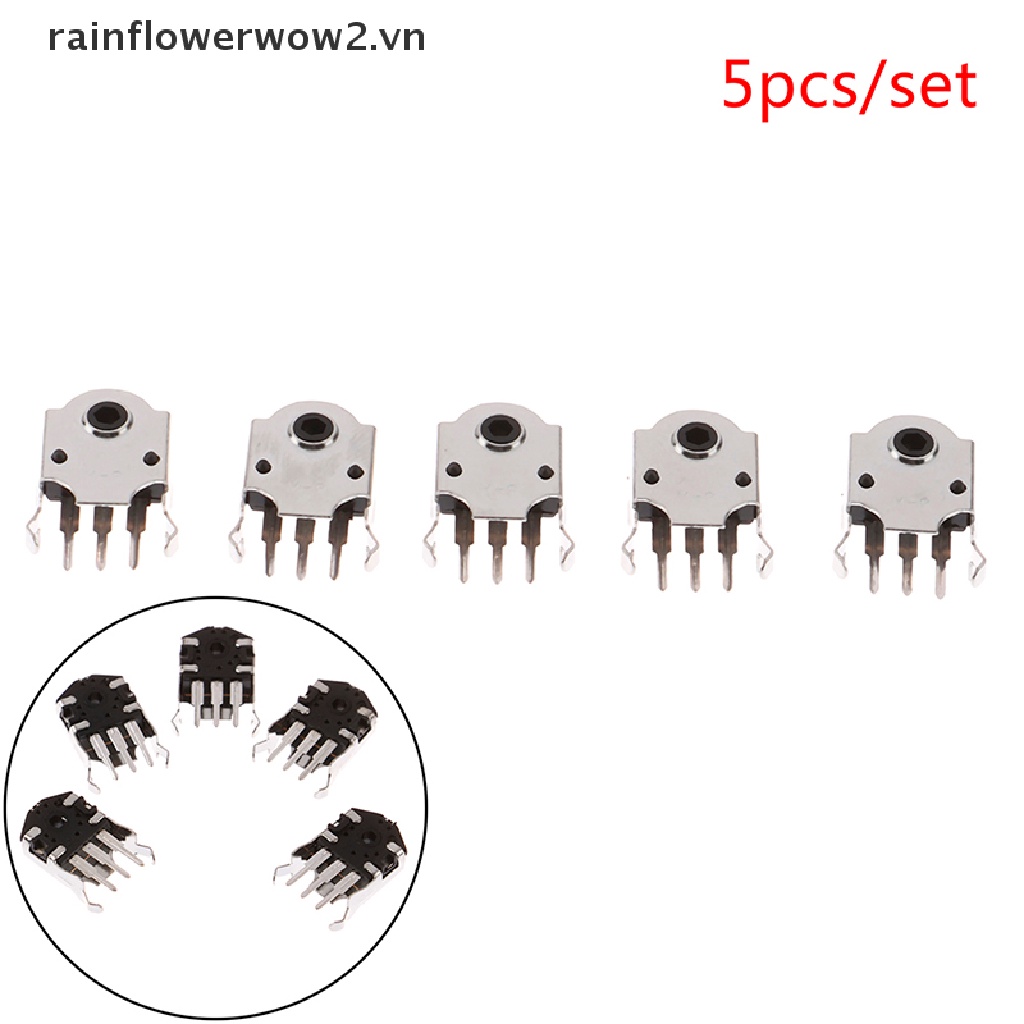 Set 5 Bộ Mã Hóa Chuột Máy Tính Dạng Xoay 9mm