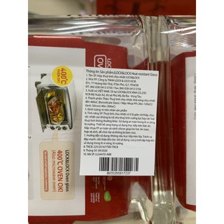 HỘP THỦY TINH CHIA NGĂN LOCK&LOCK LLG447