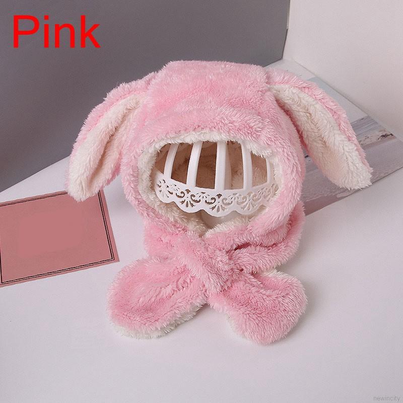 Mũ trùm đầu dệt kim thời trang cho bé dễ thương