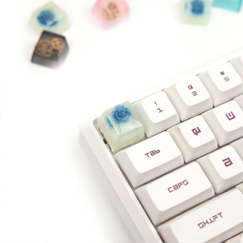 Nút Bàn Phím Cơ Chơi Game Bằng Nhựa Epoxy Cho Trục Chéo