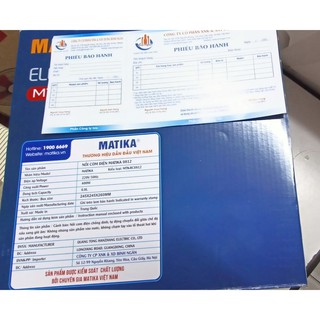 Nồi cơm điện Matika MTK-RC0812 (0.8L)
