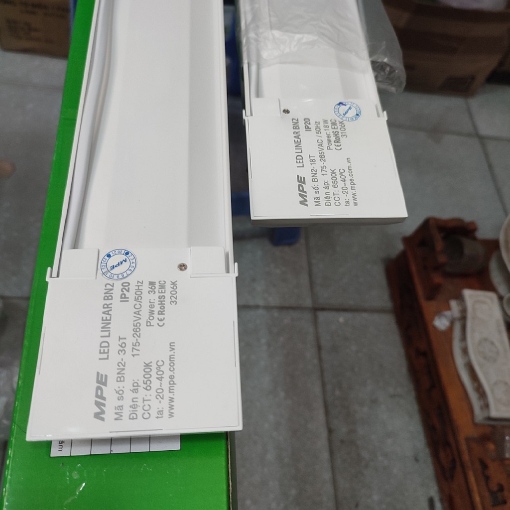Đèn led bán nguyệt MPE 1,2 mét và 0,6 mét model:BN2