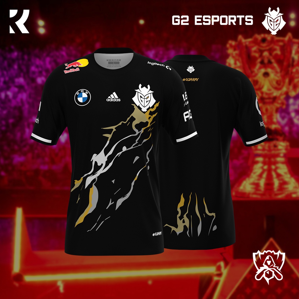 Áo đấu đội tuyển G2 eSports 2022 - Phiên bản CKTG