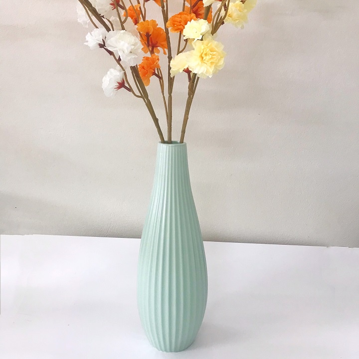 Bình cắm hoa Gốm sứ Bát Tràng nhiều màu 30cm cắm hoa tiện dụng B003