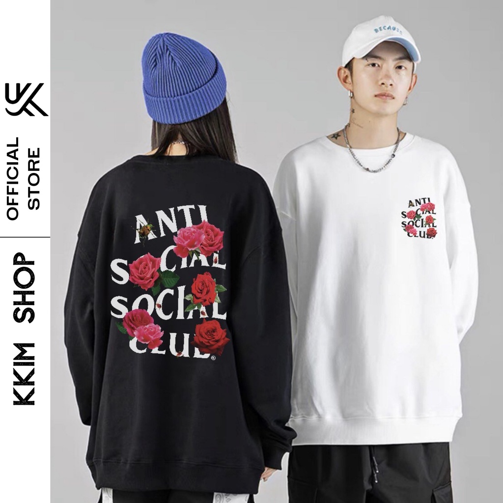 Áo nỉ Sweater Nam Nữ Hot Trend, Form RỘNG CHUẨN Xu Hướng, áo Tay dài nỉ bông Cao Cấp Unisex. KKIM Style