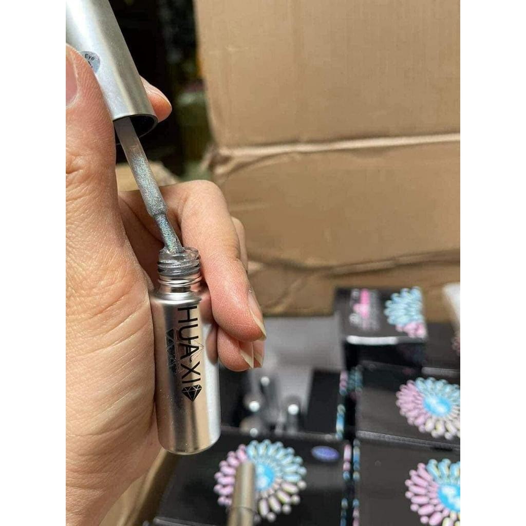 Top mắt mèo kim cương Huaxi 9D chính hãng - sơn gel mắt mèo kim cương Huaxi lấp lánh sang chảnh siêu sáng