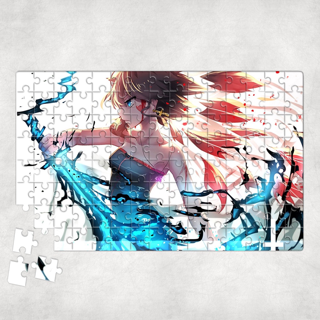 Tranh ghép hình A4, A5 Anime, xếp hình PIXIV FANTASIA T - Mẫu 1