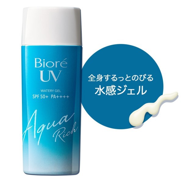 Kem tránh nắng mùa hè, kem chống nắng Biore UV Aqua Rich Watery Gel