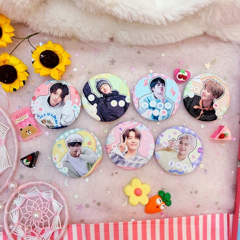 [HÀNG CÓ SẴN] BTS PIN BUTTON - HUY HIỆU