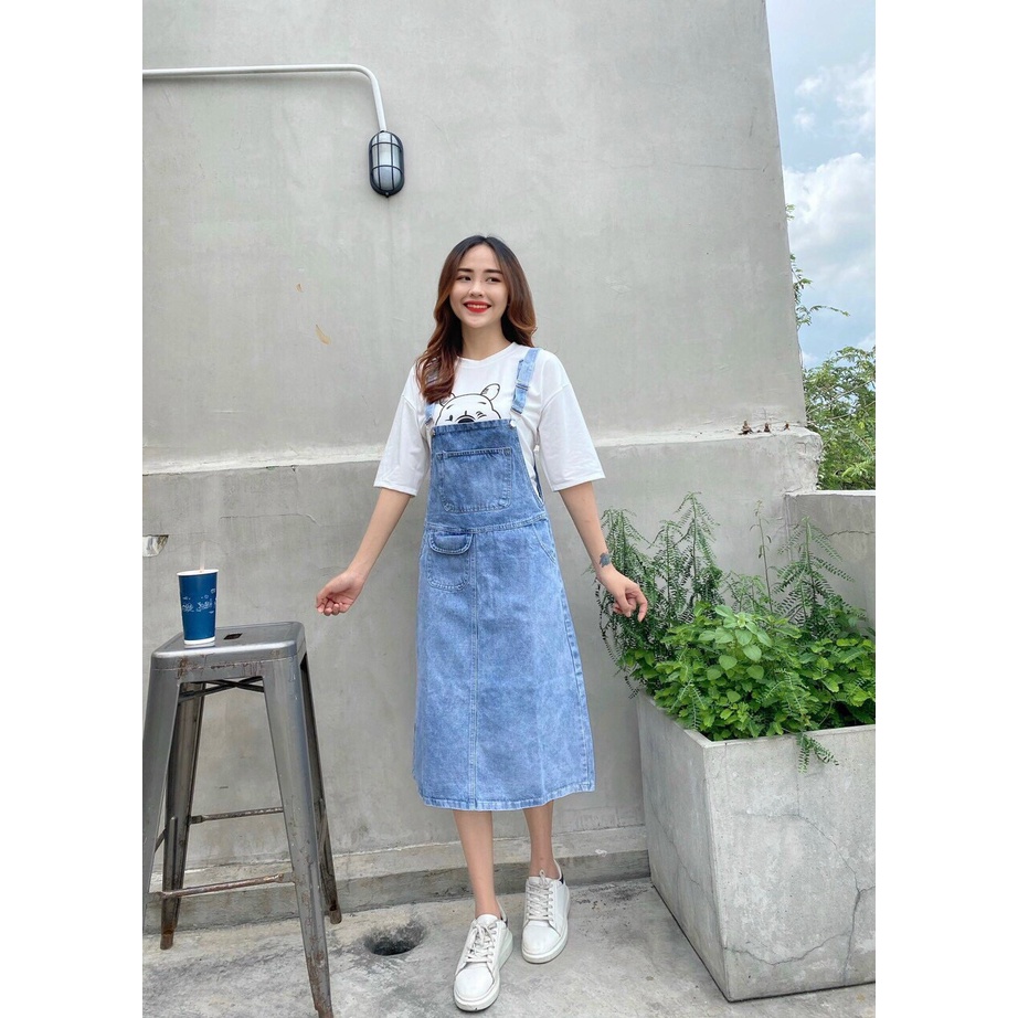 YẾM JEAN NỮ VÁY CAO CẤP - ĐƯỢC MIUA KÈM ÁO THUN TRẮNG 1K | BigBuy360 - bigbuy360.vn