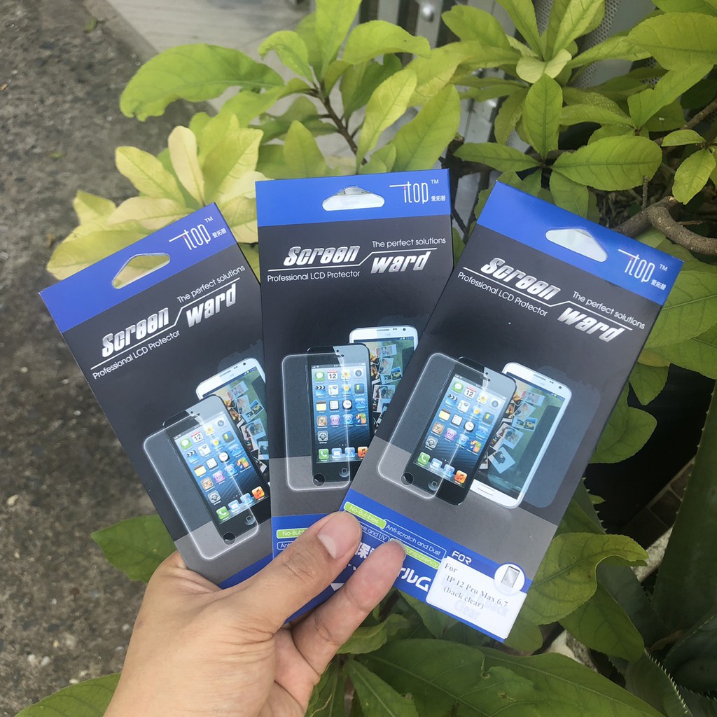 Miếng Dán Mặt Lưng Trong Không Viền Cho iP 12Mini, 12-12Pro, 12PRM- iP 13 - 13Pro - 13PRM - Tặng Kèm Bộ Khăn Lau 1-2