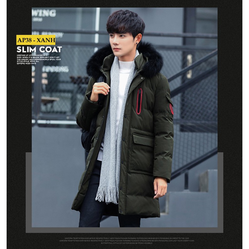 COMBO ÁO KHOÁC PHAO NAM AP38 + GĂNG TAY DA LÓT LÔNG | BigBuy360 - bigbuy360.vn