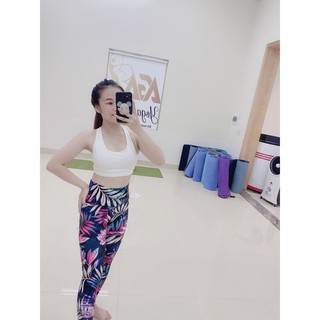 Quần tập gym ,yoga, earobic nữ💥FREESHIP💥cạp cao( nâng mông tôn dáng)Giảm 5% đơn 150k]