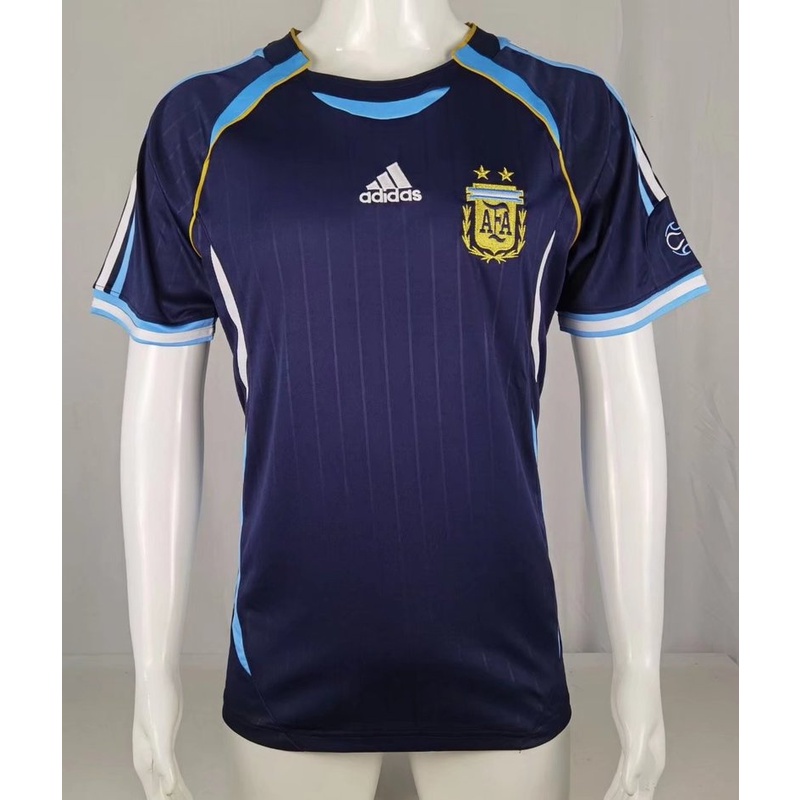 Áo Thun Bóng Đá Ngắn Tay Số 06 Argentina