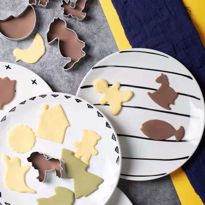 Khuôn tạo hình bánh/ khuôn cutter inox, khuôn bánh qui bánh cookies