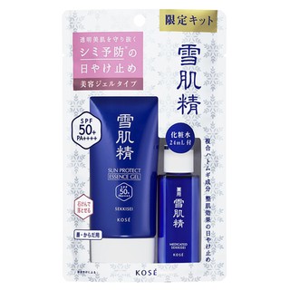 Kem Chống Nắng Kose Sekkisei Essence Gel Sun Protect SPF 50+ 80gr nội địa Nhật Bản