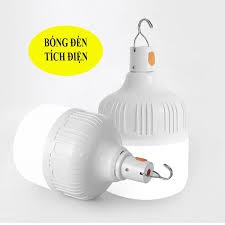 Bóng đèn led sạc tích điện 30W có móc treo không cần dây điện - Bóng đèn sạc không dây