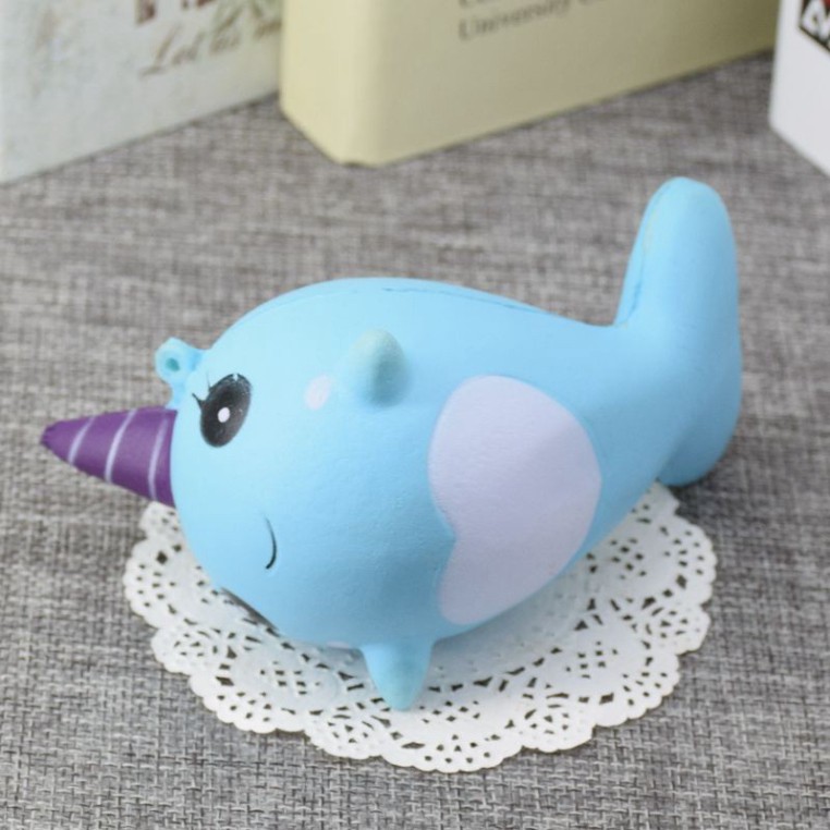 SQUISHY CÁ HEO 1 SỪNG ĐÁNG YÊU