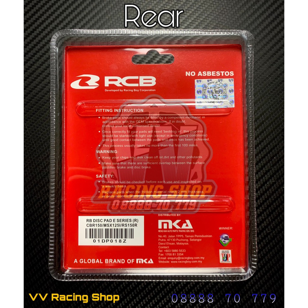 Bố Thắng RCB Cho Winner - Winner X - Sonic - GTR - Msx - CBR 150 - Wave 110 - ...