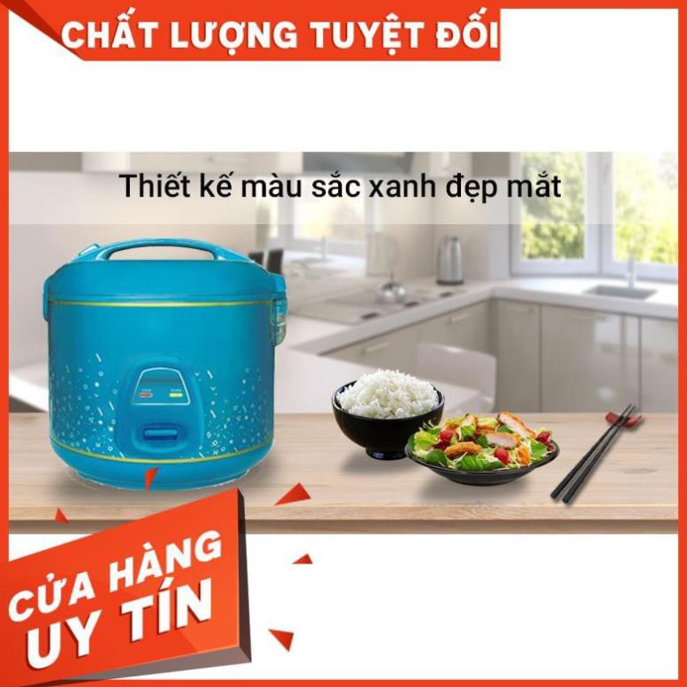 Nồi cơm điện Sunhouse 1.8 lít SHD 8619 Xanh