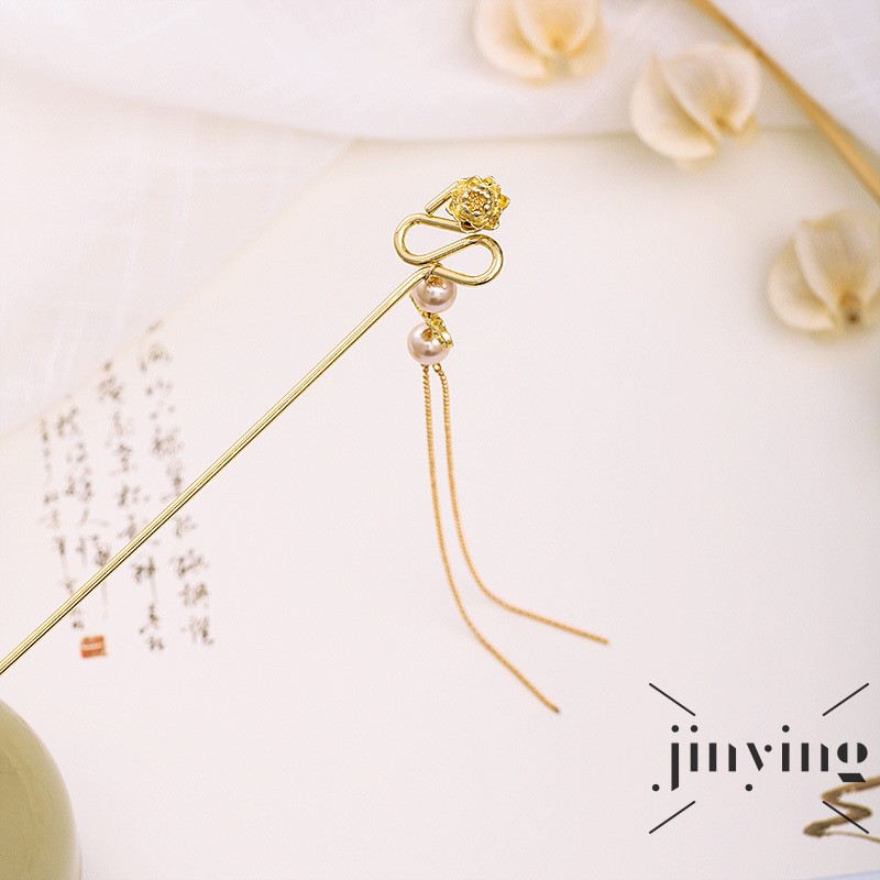 GETNOIVAS Trâm Cài Tóc Phong Cách Trung Hoa Cổ Điển Cho Nữ